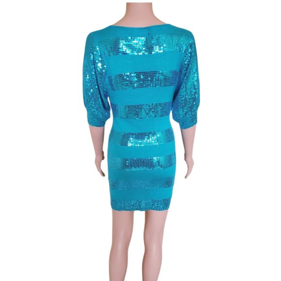 Express Sequin Striped Top - Picture 3 of 11